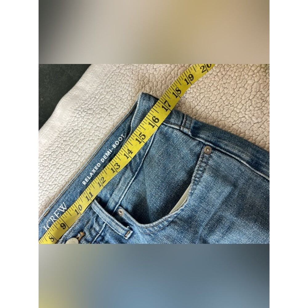 J. Crew Relaxed Demi Boot Jeans Womens 29 - Picture 5 of 8
